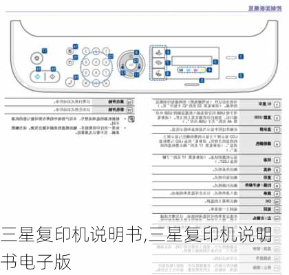 三星复印机说明书,三星复印机说明书电子版