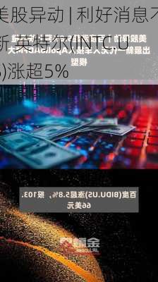 美股异动 | 利好消息不断 英特尔(INTC.US)涨超5%