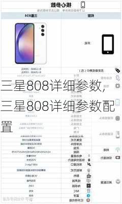 三星808详细参数,三星808详细参数配置