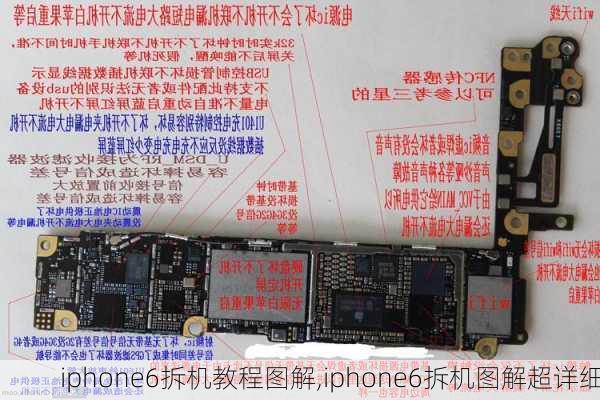 iphone6拆机教程图解,iphone6拆机图解超详细