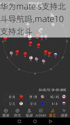 华为mate s支持北斗导航吗,mate10支持北斗