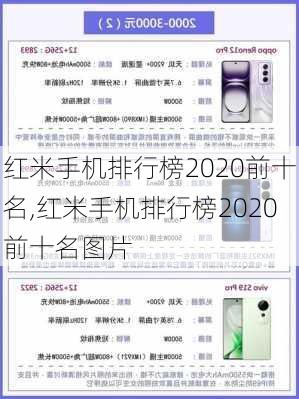 红米手机排行榜2020前十名,红米手机排行榜2020前十名图片