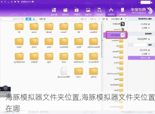 海豚模拟器文件夹位置,海豚模拟器文件夹位置在哪
