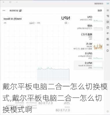 戴尔平板电脑二合一怎么切换模式,戴尔平板电脑二合一怎么切换模式啊