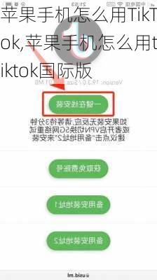 苹果手机怎么用TikTok,苹果手机怎么用tiktok国际版