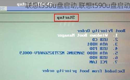 联想t550u盘启动,联想t590u盘启动