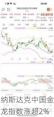 纳斯达克中国金龙指数涨超2%