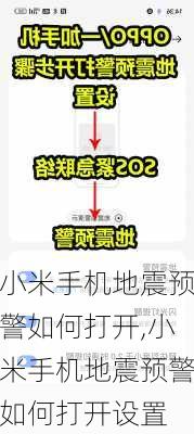 小米手机地震预警如何打开,小米手机地震预警如何打开设置