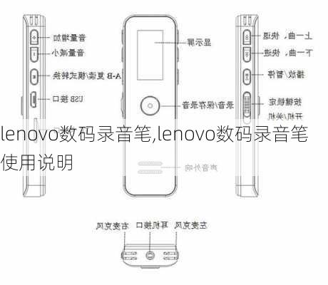 lenovo数码录音笔,lenovo数码录音笔使用说明