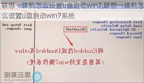 联想一体机怎么设置u盘启动win7,联想一体机怎么设置u盘启动win7系统