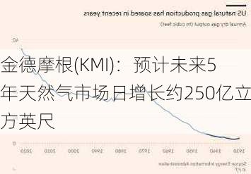 金德摩根(KMI)：预计未来5年天然气市场日增长约250亿立方英尺