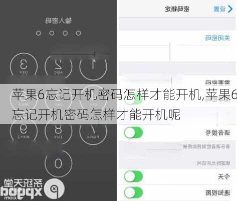 苹果6忘记开机密码怎样才能开机,苹果6忘记开机密码怎样才能开机呢
