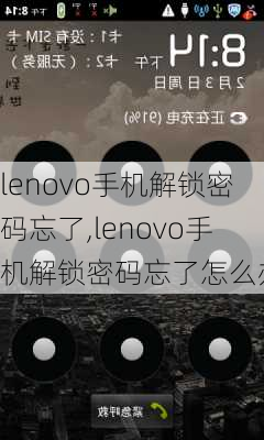 lenovo手机解锁密码忘了,lenovo手机解锁密码忘了怎么办?