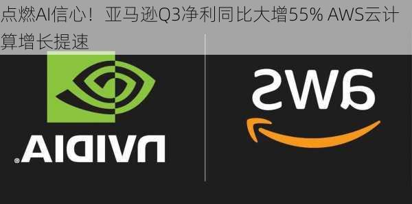 点燃AI信心！亚马逊Q3净利同比大增55% AWS云计算增长提速