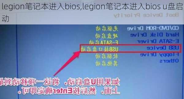 legion笔记本进入bios,legion笔记本进入bios u盘启动