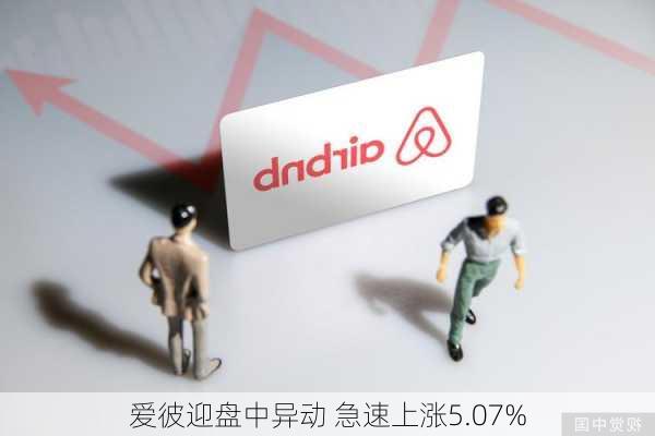 爱彼迎盘中异动 急速上涨5.07%