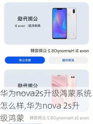 华为nova2s升级鸿蒙系统怎么样,华为nova 2s升级鸿蒙