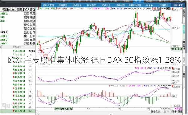 欧洲主要股指集体收涨 德国DAX 30指数涨1.28%