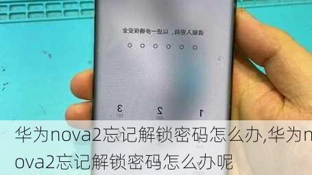 华为nova2忘记解锁密码怎么办,华为nova2忘记解锁密码怎么办呢