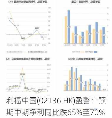 利福中国(02136.HK)盈警：预期中期净利同比跌65%至70%